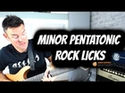 Minor Pentatonic Rock Licks