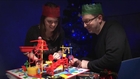 Amazing Christmas video with retro toys