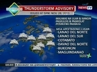 QRT: Weather update as of 5:55 p.m. (Nov. 26, 2013)
