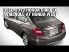 Used Car 2012 Honda Civic LX at Honda West Calgary