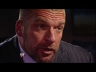 Triple H gets face-to-face with Michael Cole in a heated interview