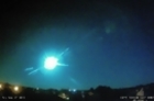 RAW: Meteor Lights Up the Night Sky