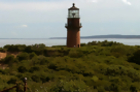 Historical Martha's Vineyard Lighthouse Sliding to Sea