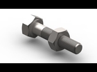 Solidworks Nut and Bolt Tutorial: Free Training Software, Free Download, Sample