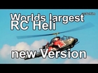 Worlds largest RC Heli - New!!! Version RED BULL Cobra (11kW power turbine! Josef Schmirl)