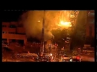 Kansas City Explosion Today Fire JJ's Explosion Kansas City Country Club Plaza Explodes RAW FOOTAGE