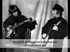 George Harrison - All Those Years Ago - Lyrics