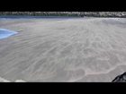 Windblown sand in Gold Beach OR