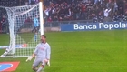 De Sanctis sotto la Curva Udinese Roma