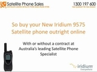 How Can You Buy An Iridium 9575 Satellite Phone With No Contract