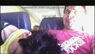 New Hampshire man's video of flight passenger sleeping on his shoulder goes viral